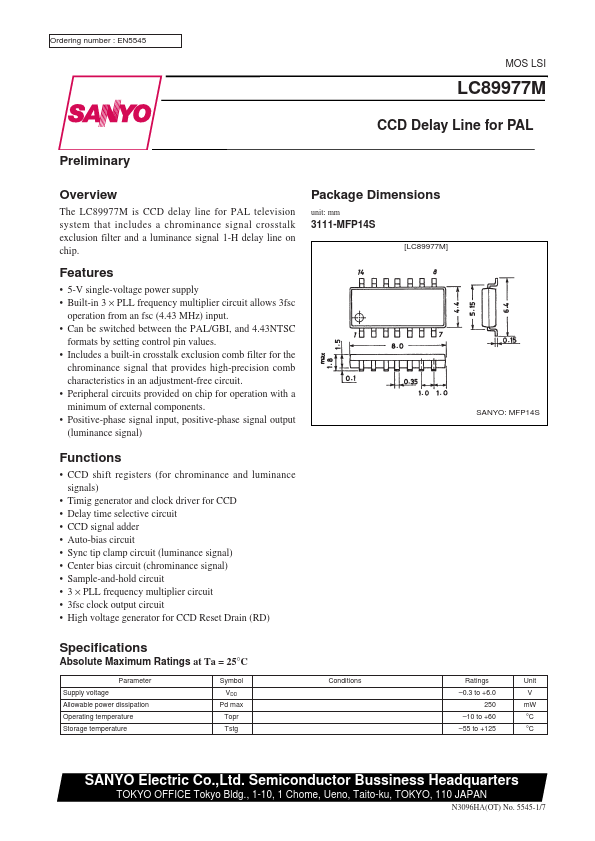 LC89977M