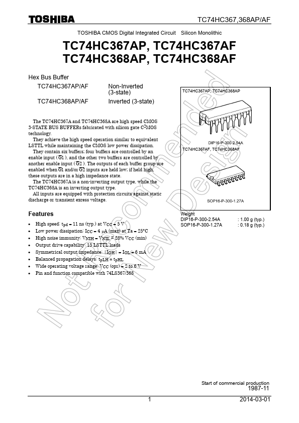 TC74HC368AF