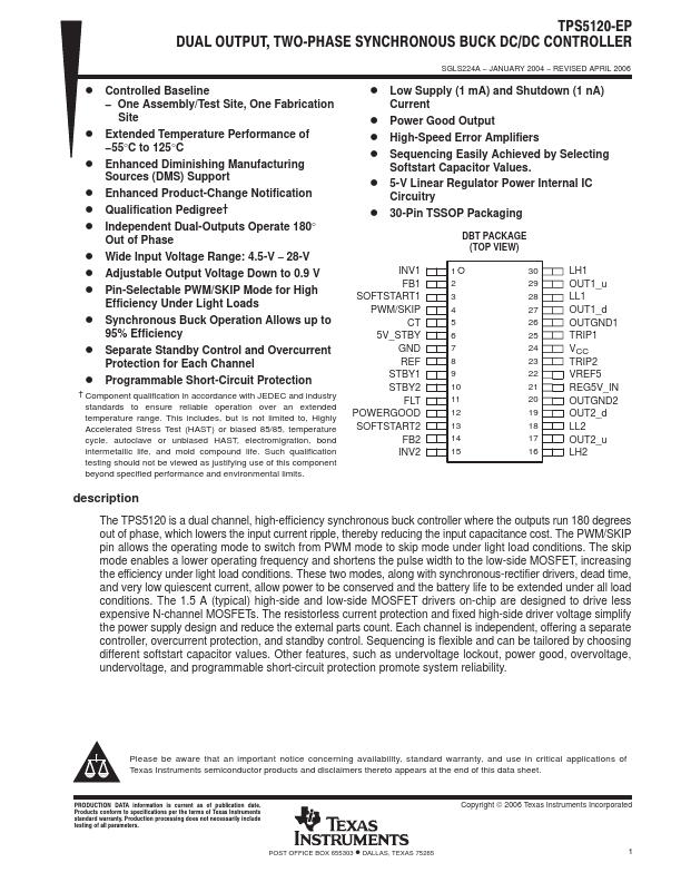 TPS5120-EP