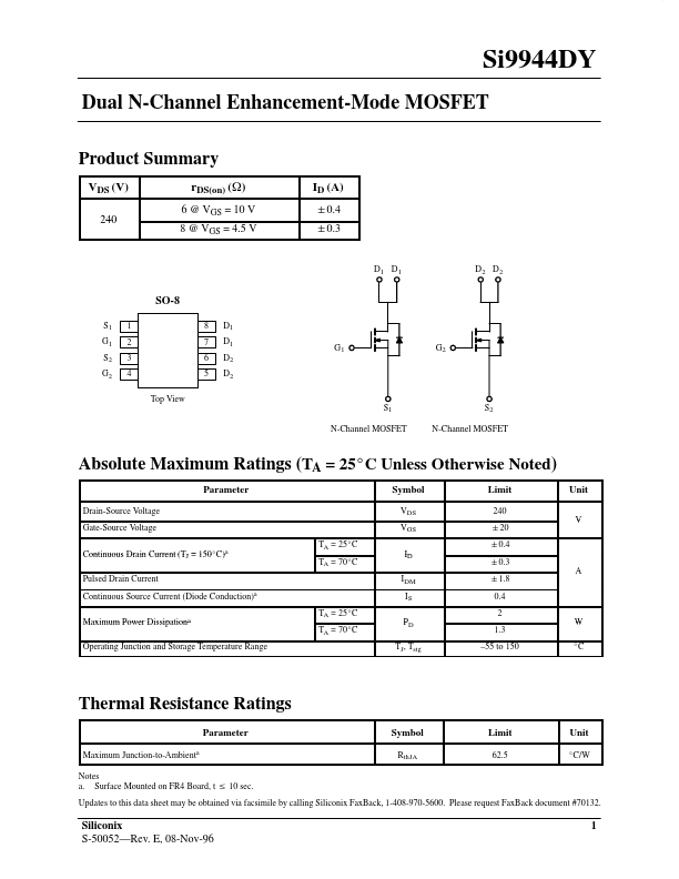 Si9944DY