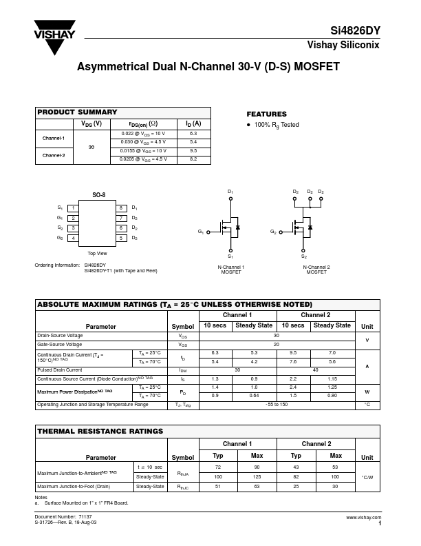 Si4826DY