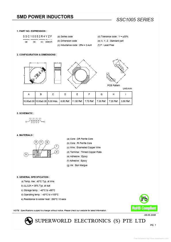 SSC1005