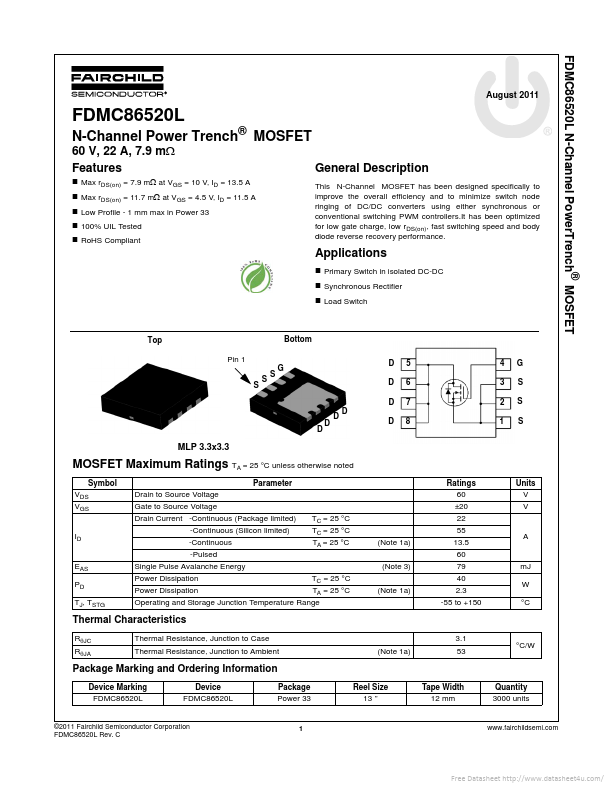 FDMC86520L