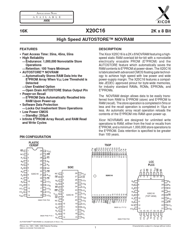 X20C16