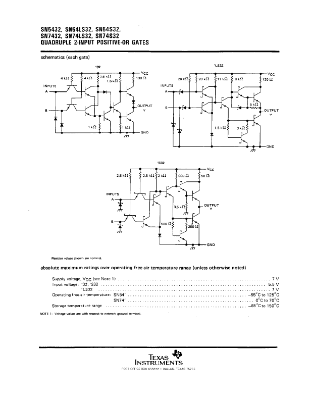 SN74S32