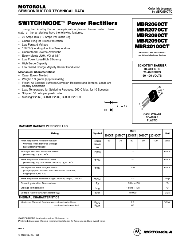 MBR2080CT