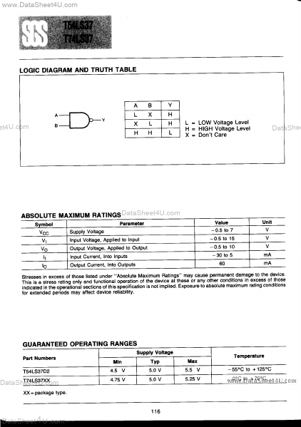 T74LS37