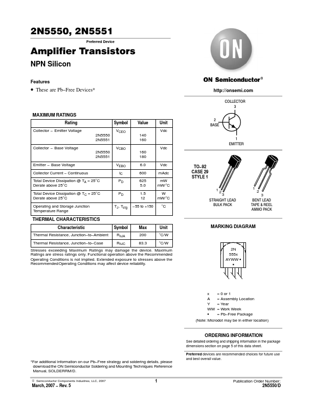 2N5550