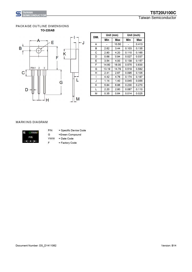 TST20U100C