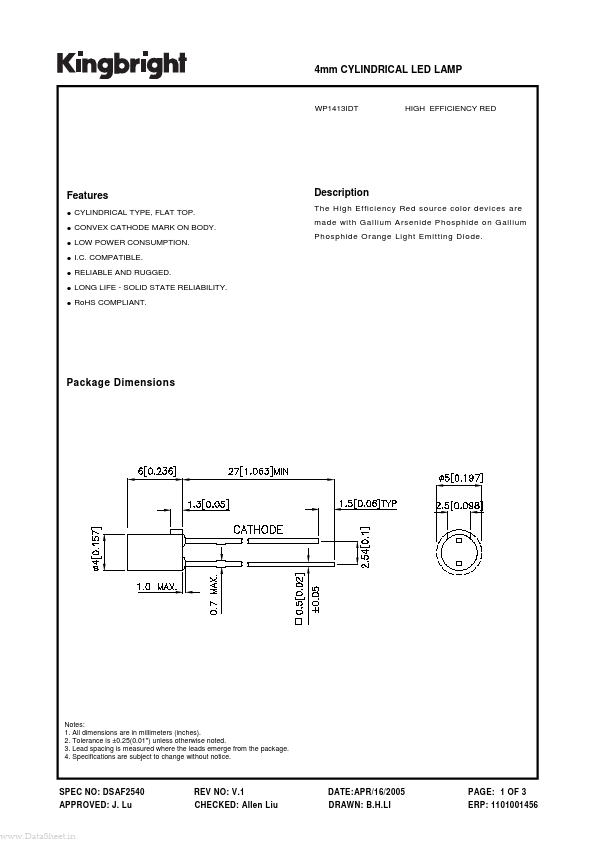 WP1413IDT