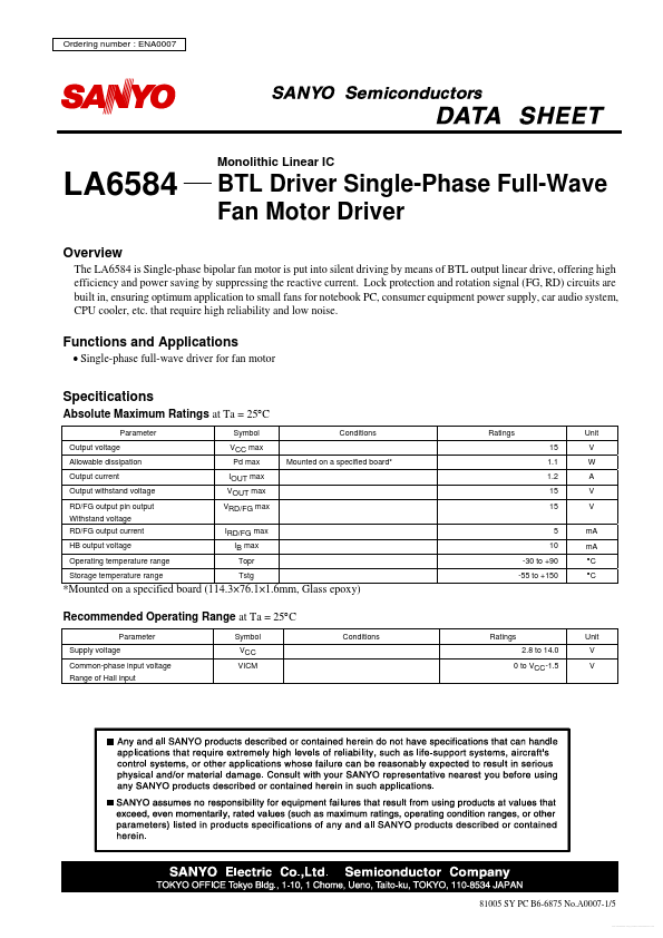 LA6584