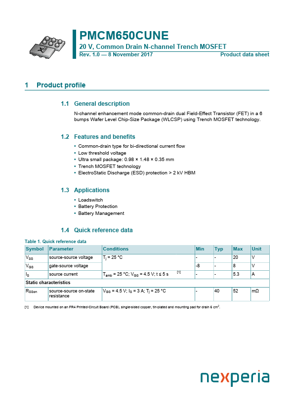 PMCM650CUNE