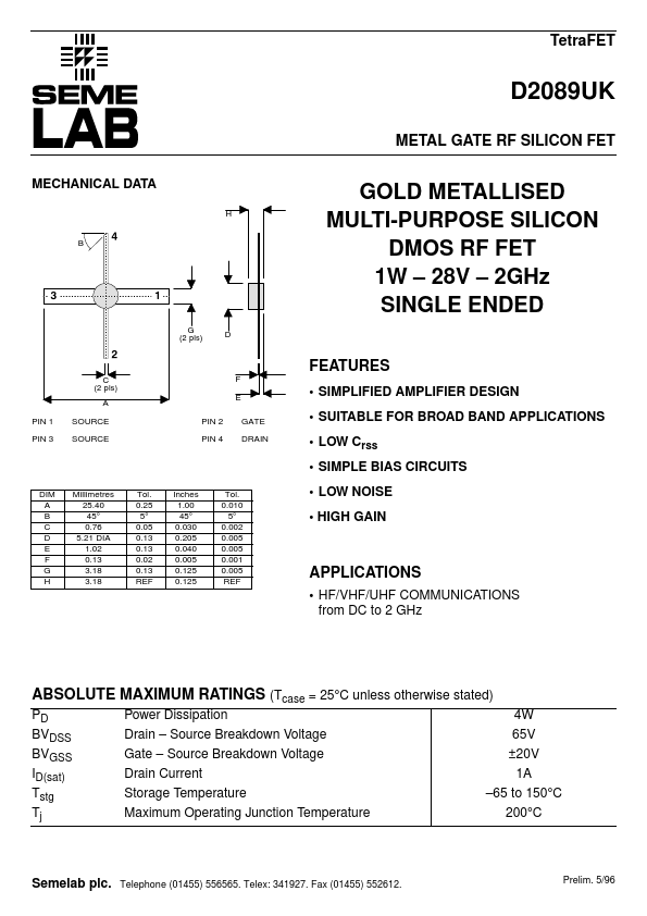 D2089UK