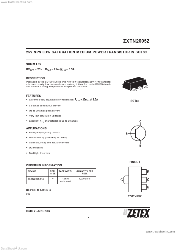 ZXTN2005Z