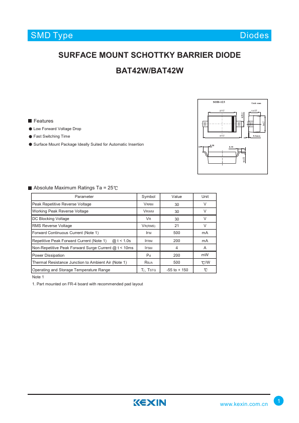 BAT42W