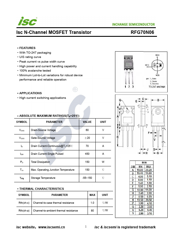 RFG70N06