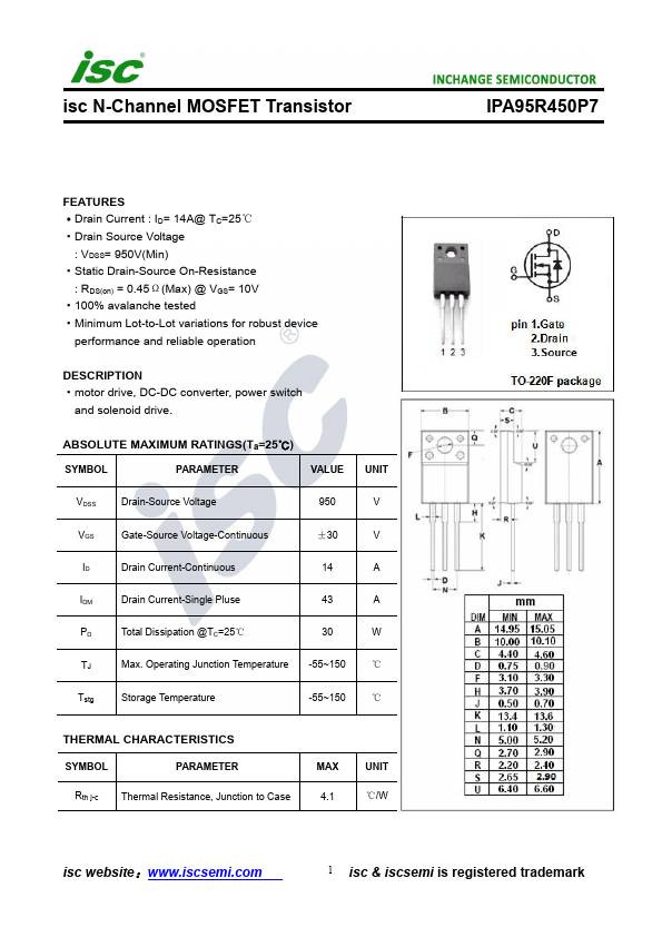 IPA95R450P7