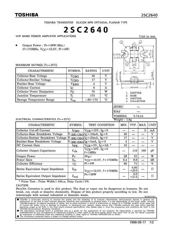 2SC2640