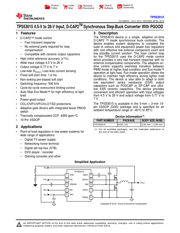 TPS53015