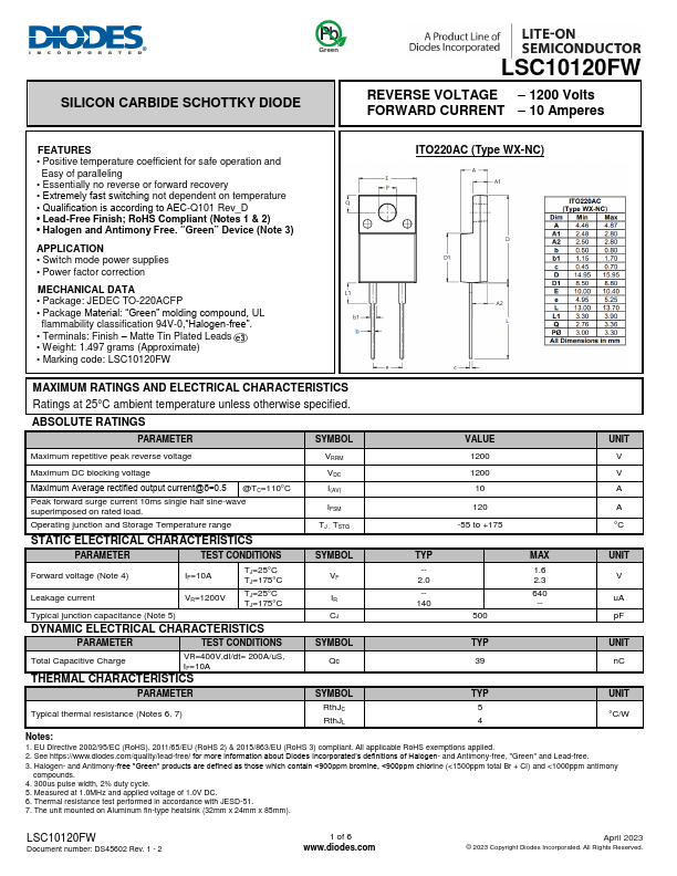 LSC10120FW