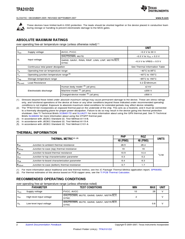 TPA3101D2