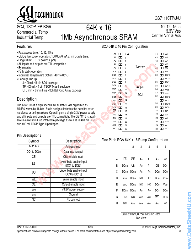 GS71116TP