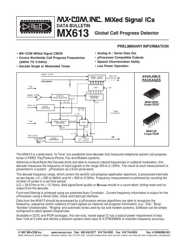 MX613