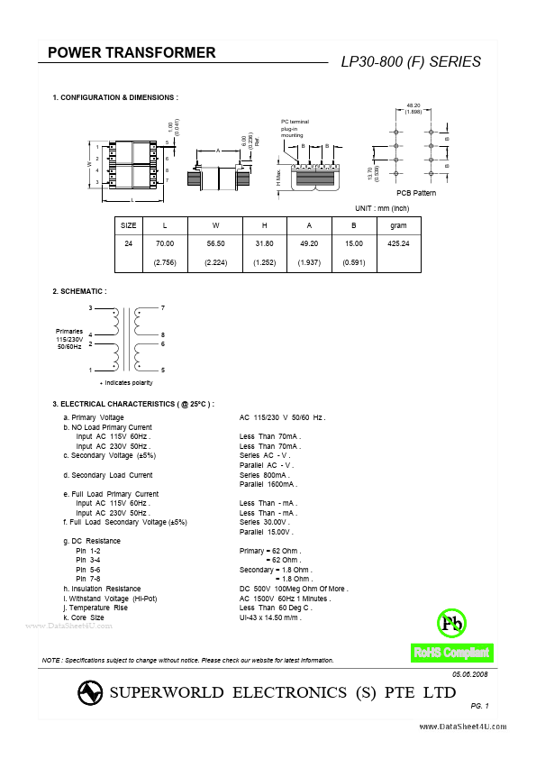 LP30-800F