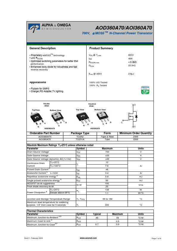 AOI360A70