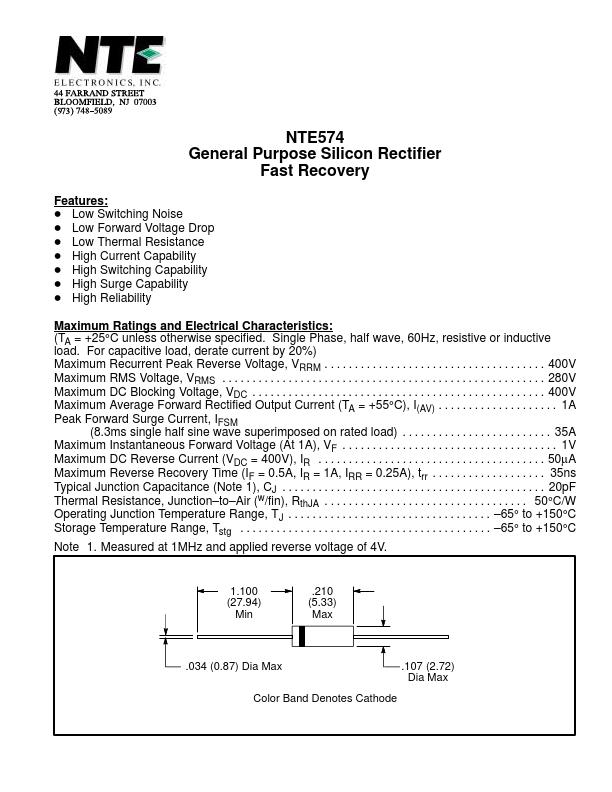 NTE574