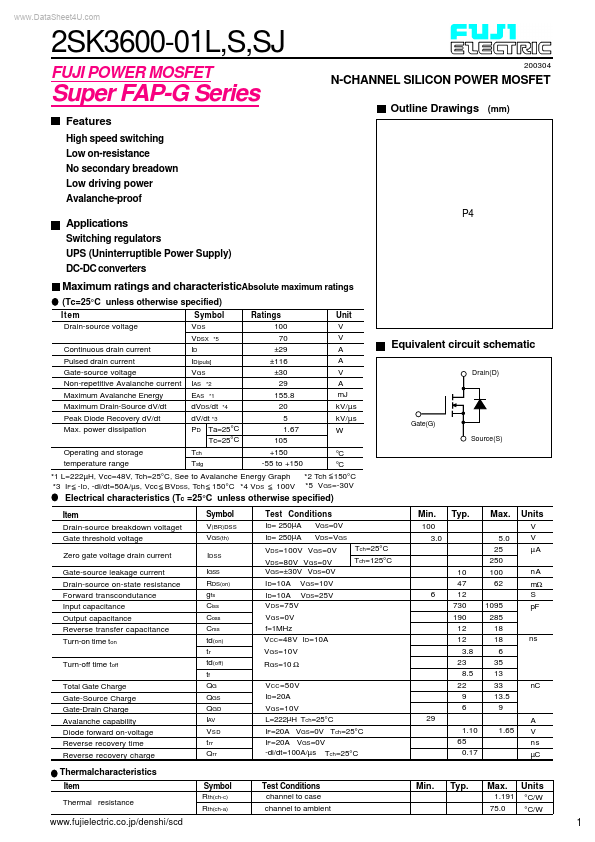 2SK3600-01S