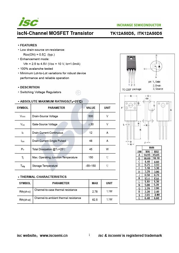 TK12A50D5