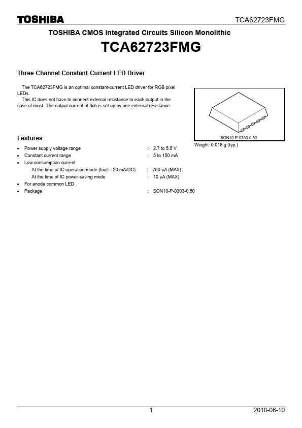 TCA62723FMG