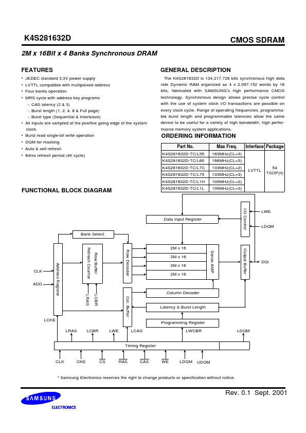 K4S281632D-L1L