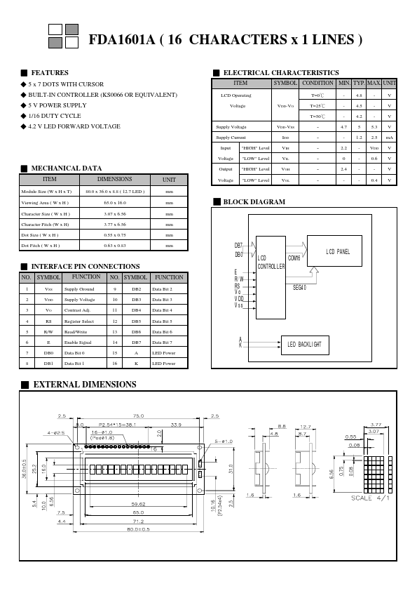 FDA1601A