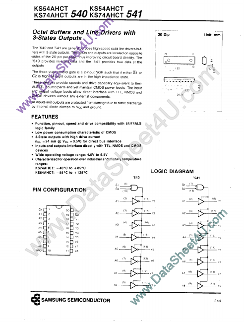 KS74AHCT541