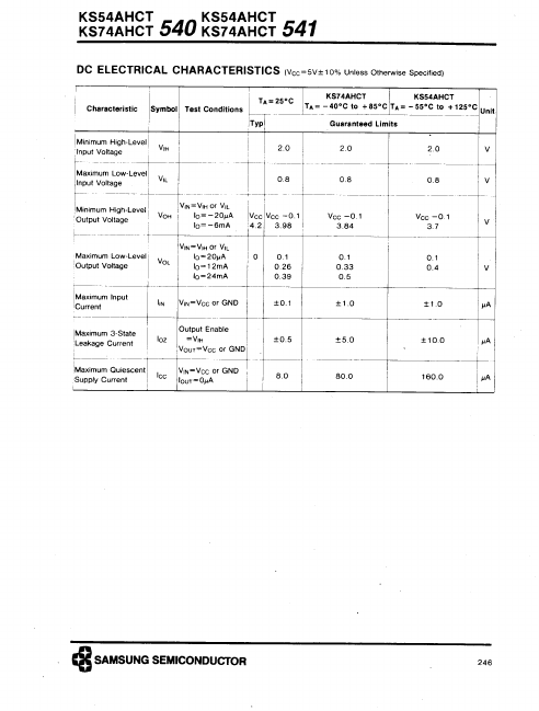 KS74AHCT541