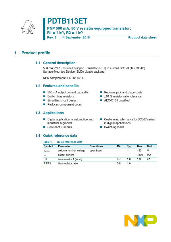 PDTB113ET