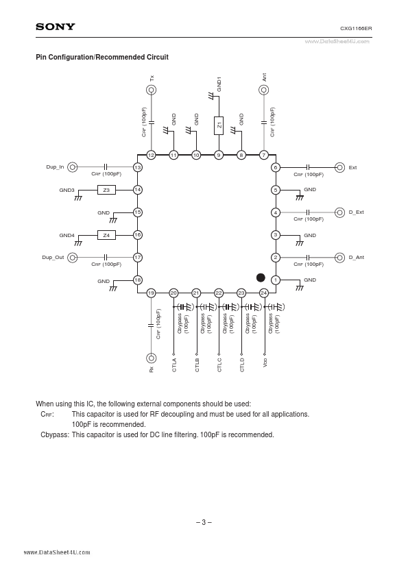 CXG1166ER