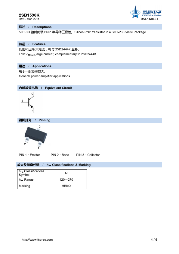 2SB1590K