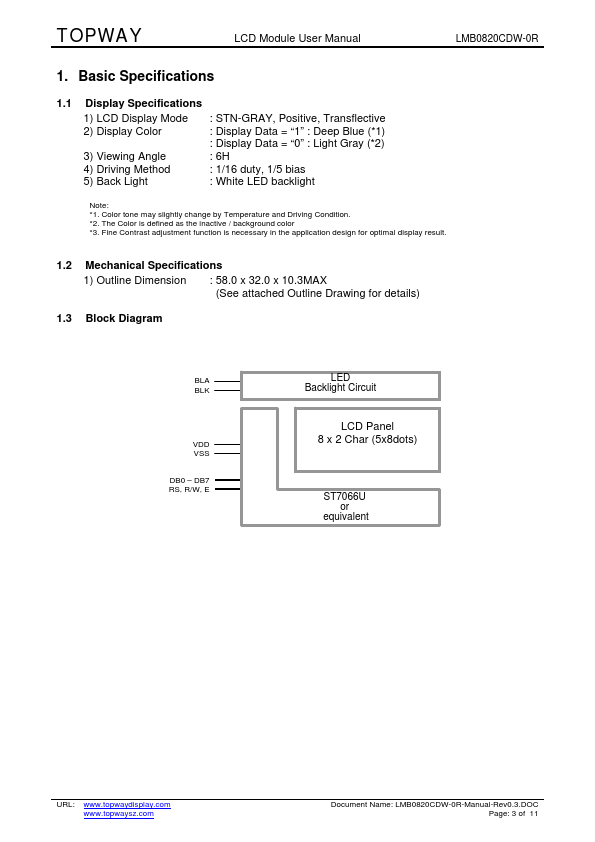 LMB0820CDW-0R