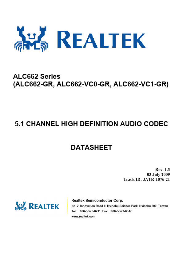 ALC662-VC0-GR