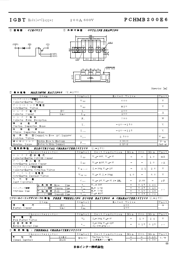 PCHMB200E6