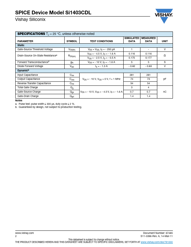 SI1403CDL