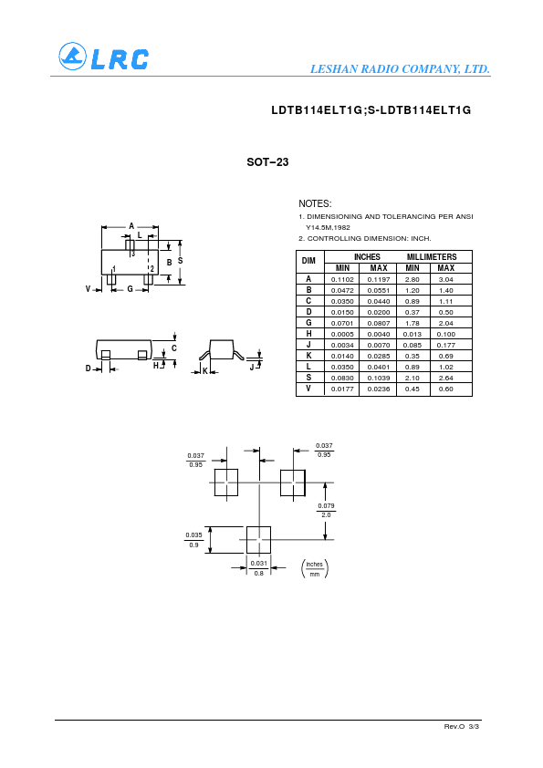 LDTB114ELT1G