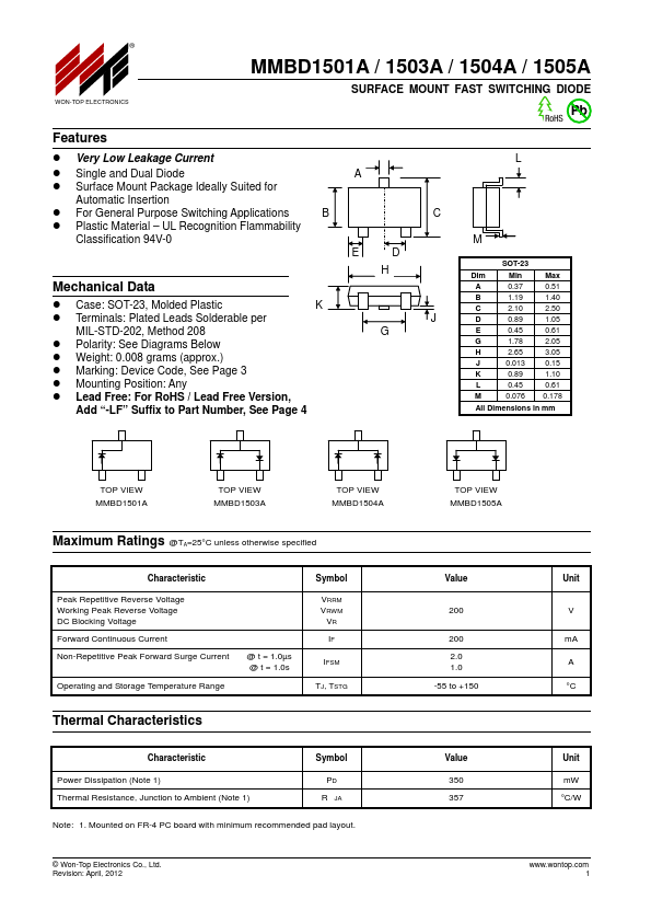 MMBD1504A