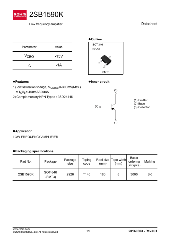 2SB1590K