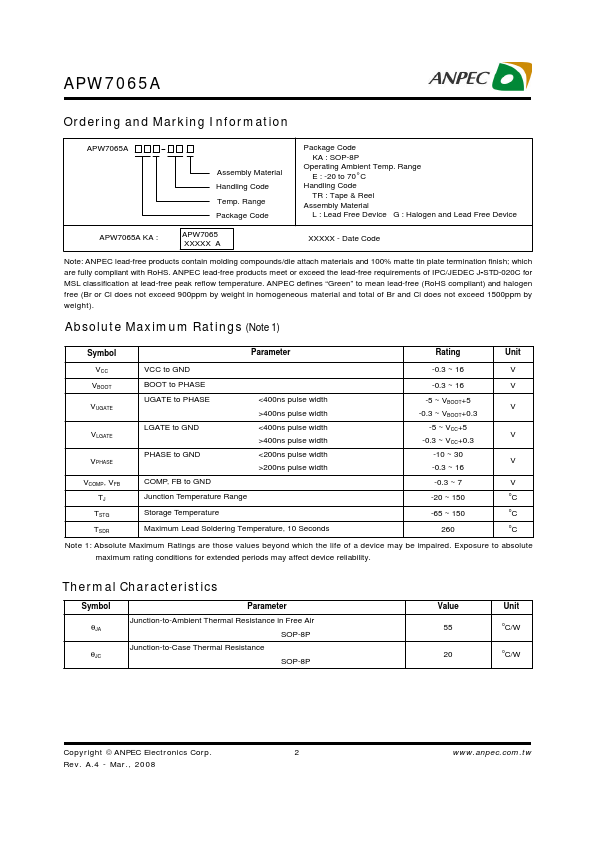 APW7065A