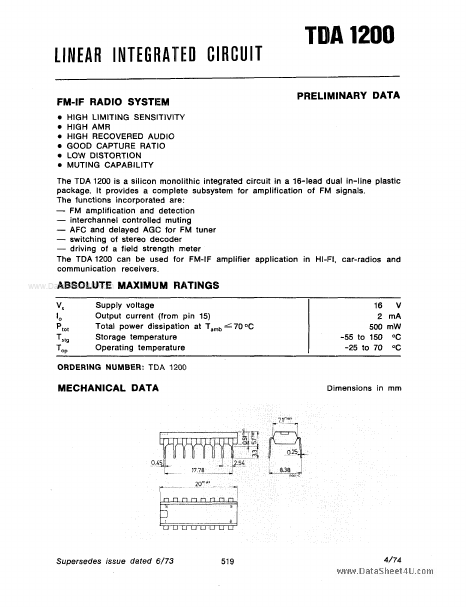 TDA1200