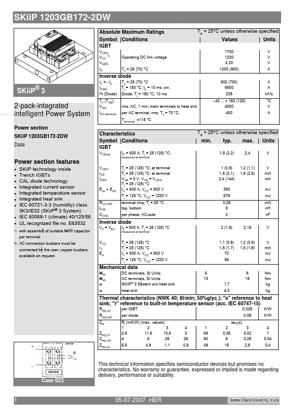 SKIIP1203GB172-2DW